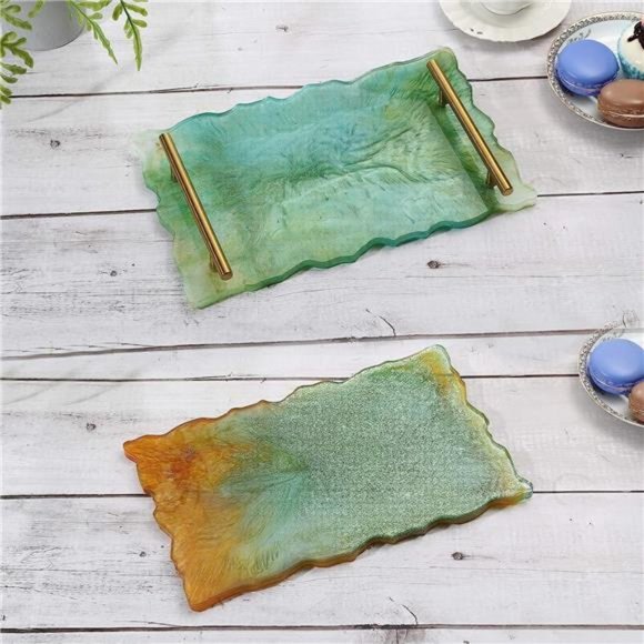 Resin Mold, Fixm Molds for Resin Casting Silicone Mold Tray with 1pcs Geode Tray - Picture 7 of 7